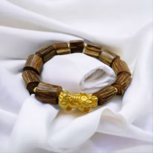 Vòng Tay Trầm Hương Việt Phối Tì Hưu - Thắng Giang