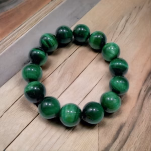 Vòng Tay Nam Thạch Anh Mắt Hổ Xanh Thiên Nhiên 14 Ly - Thắng Giang