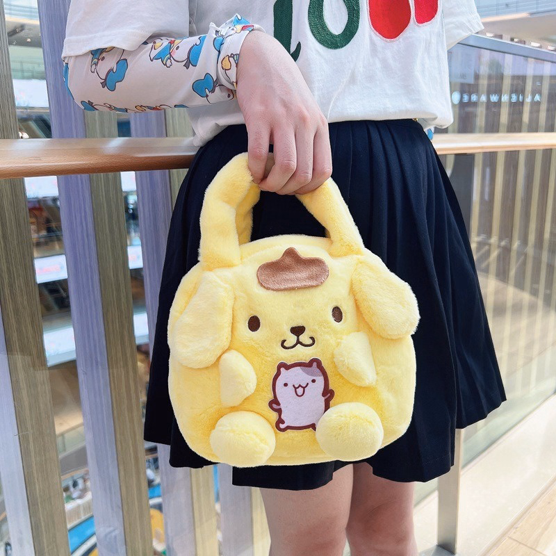 Túi Xách Mini Sanrio Kuromi Nhồi Bông Đựng Điện Thoại Kiểu Dáng Hoạt Hình Dễ Thương Cho Bé - Dmastore - Ảnh 15