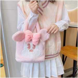 Túi Tote Chuột Mickey Có Dây Đeo Chéo Size Lớn Phong Cách Ulzzang Hoạt Hình Siêu Đáng Yêu Cho Học Sinh - Dmastore