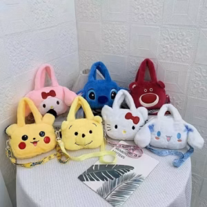 [Tổng Hợp] Túi Xách Đeo Chéo Gấu Nhồi Bông Hoạt Hình Sanrio Disney Hottrend Giá Rẻ Cho Bạn Trẻ - Dmastore