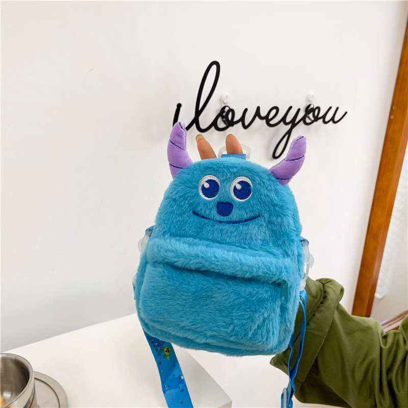 Túi Bao Tử Mini Unisex Hình Quái Vật Sulley Xanh Sullivan Dễ Thương Năng Động - Dmastore - Ảnh 10