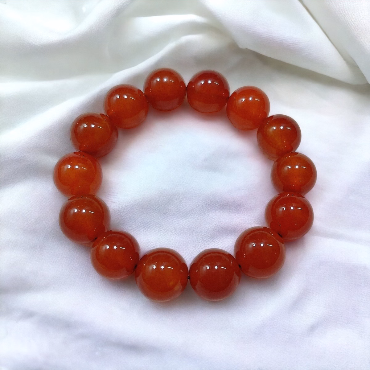 Vòng Tay Nam Đá Mã Não Thiên Nhiên 14 Ly - Thắng Giang - Ảnh 2