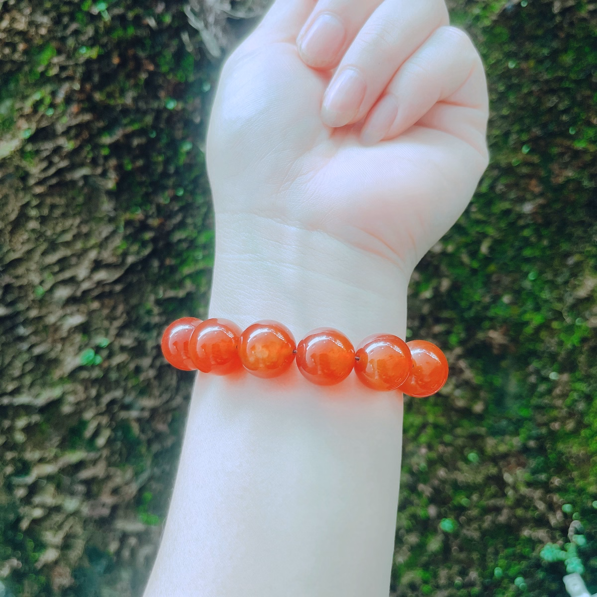 Vòng Tay Nam Đá Mã Não Thiên Nhiên 14 Ly - Thắng Giang - Ảnh 4