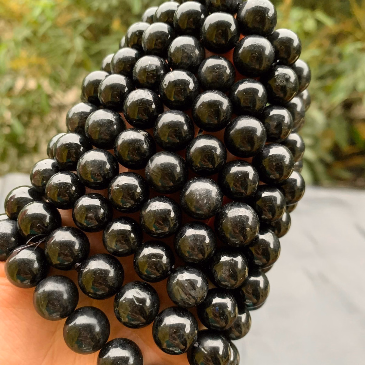 Vòng Tay Nam Đá Mã Não Đen 14 Ly - Thắng Giang - Ảnh 7