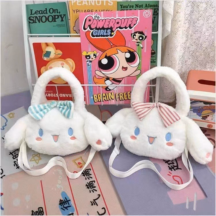 Túi Cinnamoroll Đính Nơ Đeo Chéo Có Quai Xách Phong Cách Lolita Siêu Đáng Yêu - Dmastore