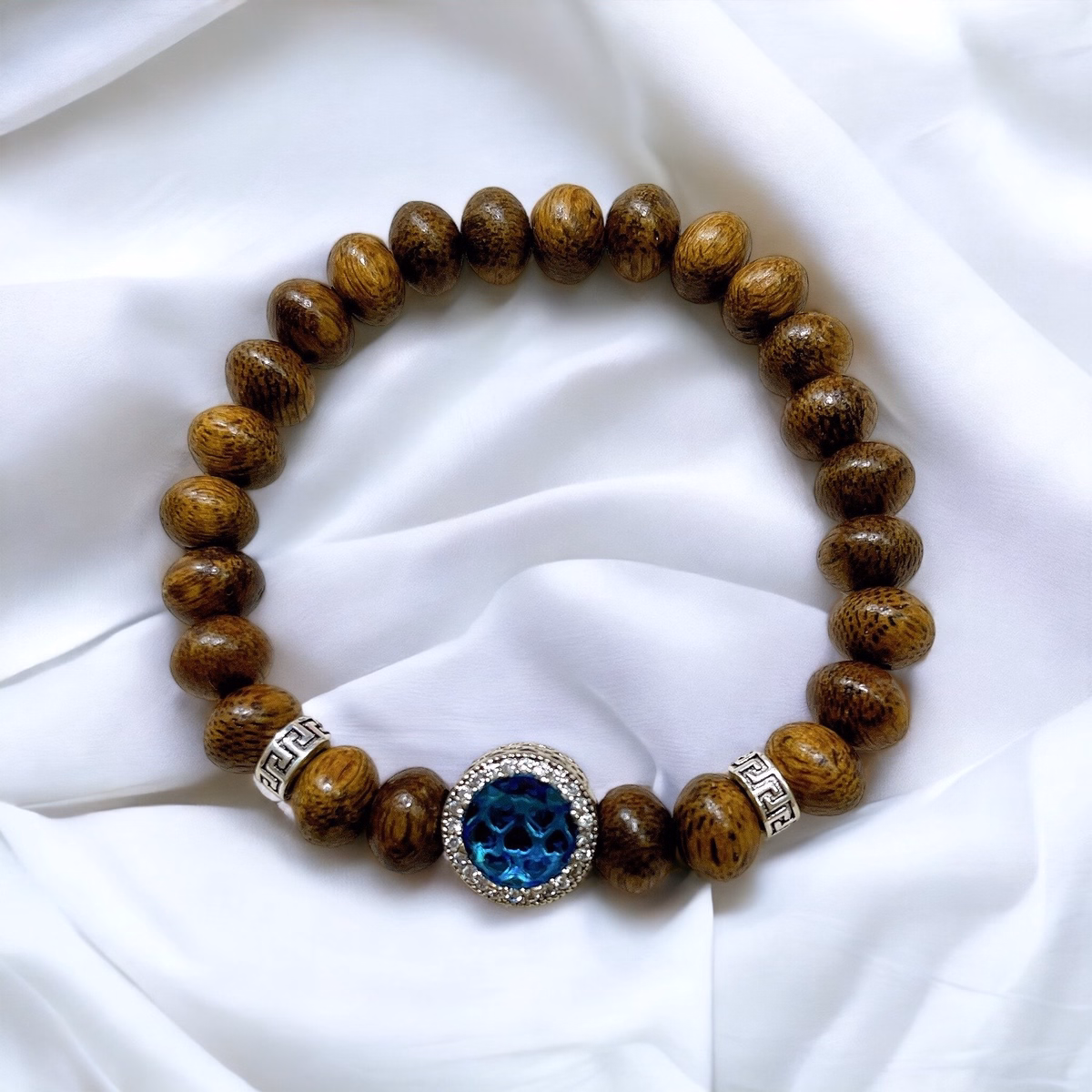 Vòng Tay Pandora Bạc Thái Cao Cấp Phối Trầm Hương Tốc Dẹt - Thắng Giang - Ảnh 5