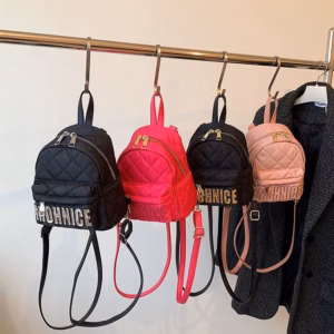 Balo Nữ Thời Trang Sành Điệu Vân Trám Phối Chữ Họa Tiết Thời Trang 521 - Larita Fashion