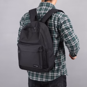 Balo Ulzzang Nam Nữ Đựng Laptop Vải Dù Trượt Nước Thời Trang Hàn Quốc 346 - Larita Fashion