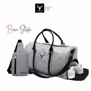 Combo Túi Xách Du Lịch Và Túi Đeo Chéo Tiện Ích Tx078Dc095 - Praza