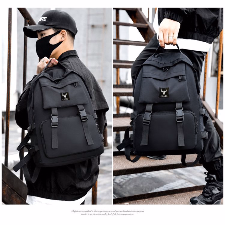 Combo Balo Ulzzang Hàn Quốc Và Túi Đeo Chéo Bl185Dc112 - Praza - Ảnh 3