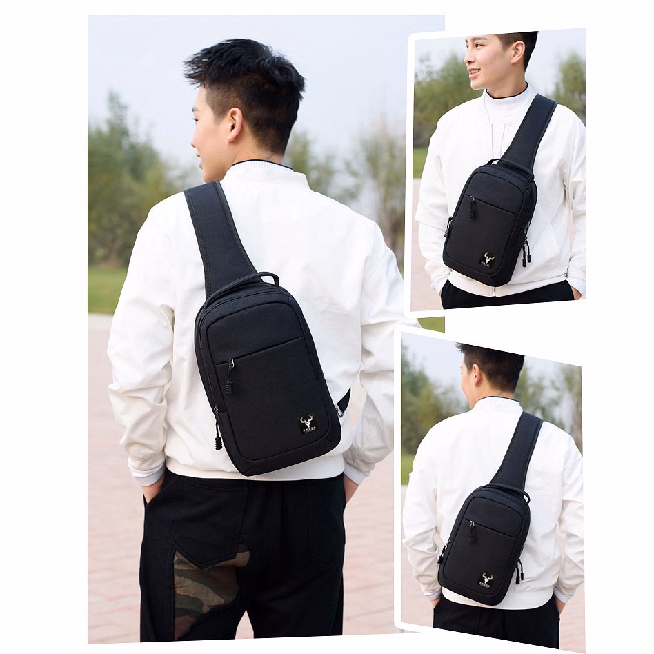 Combo Balo Ulzzang Hàn Quốc Và Túi Đeo Chéo Bl185Dc112 - Praza - Ảnh 6