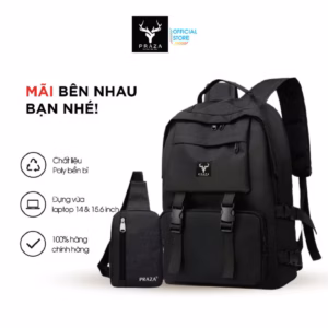 Combo Balo Ulzzang Hàn Quốc Và Túi Đeo Chéo Bl185Dc095 - Praza