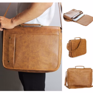 Cặp Xách Da Nam Thời Trang Cao Cấp Ca14 Winnie House - Cnt