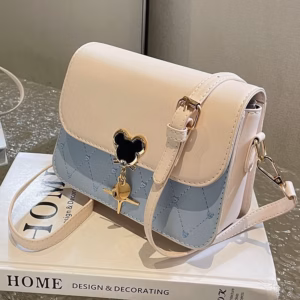 Túi Xách Nữ 3 Ngăn Đeo Chéo Họa Tiết Mickey Thời Trang 584 - Larita Fashion