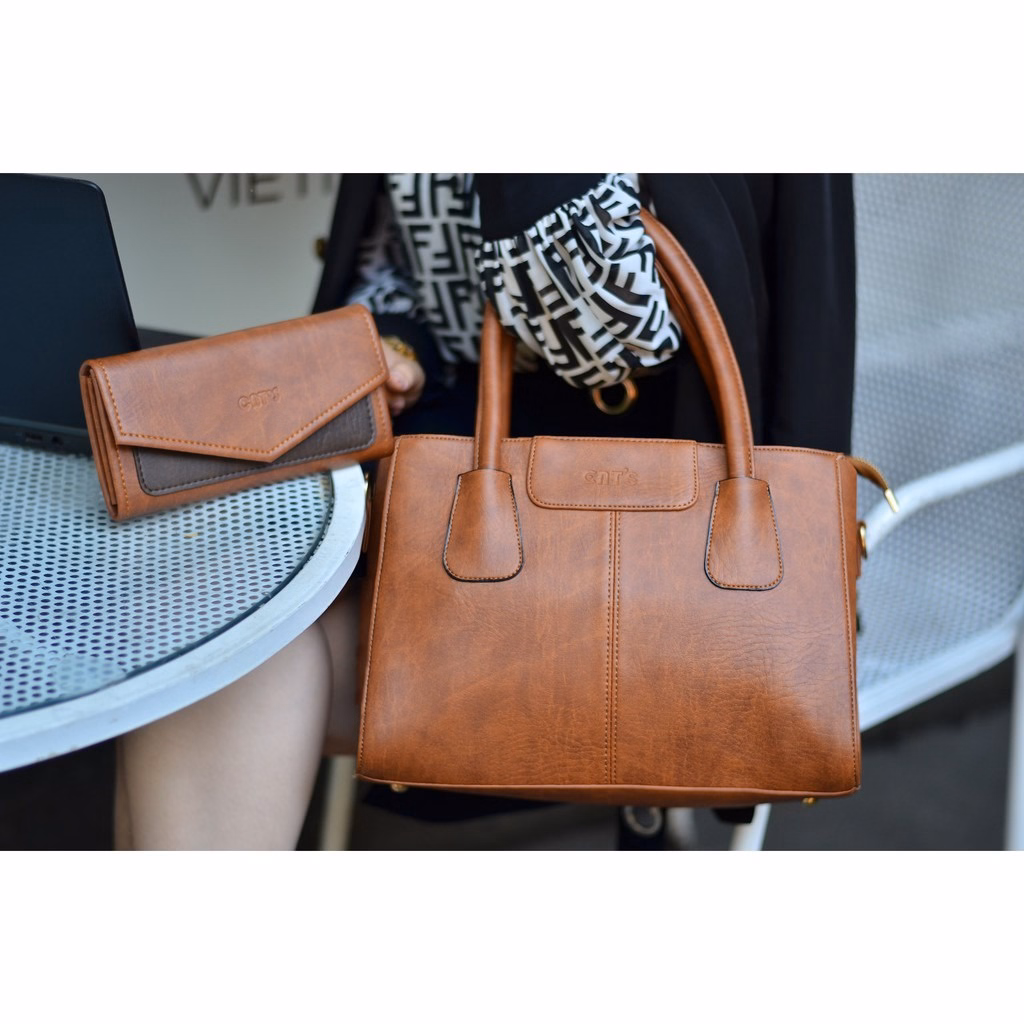 Túi Xách Nữ Cnt Tx18 Cao Cấp Winnie House - Cnt - Ảnh 8