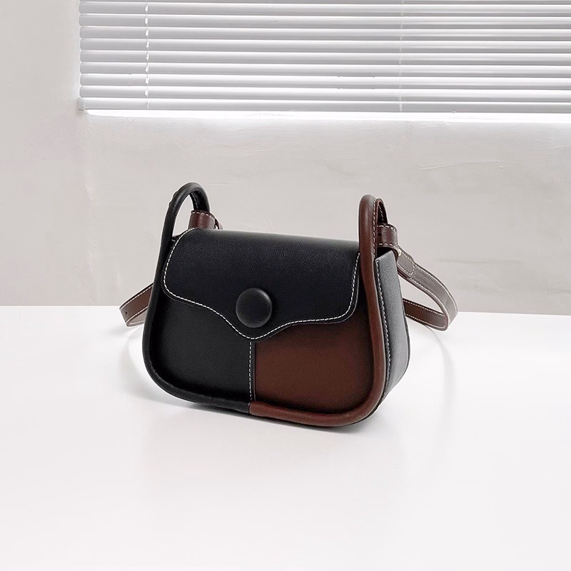 Túi Đeo Chéo Nữ Đeo Vai Da Mềm Vá Màu 354 - Lartia Fashion - Ảnh 4