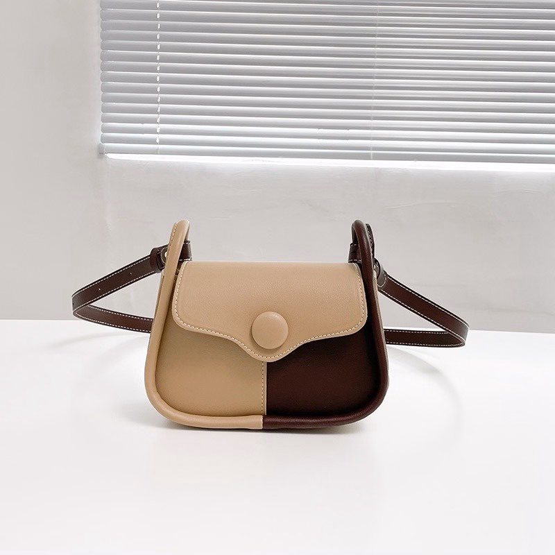 Túi Đeo Chéo Nữ Đeo Vai Da Mềm Vá Màu 354 - Lartia Fashion - Ảnh 11