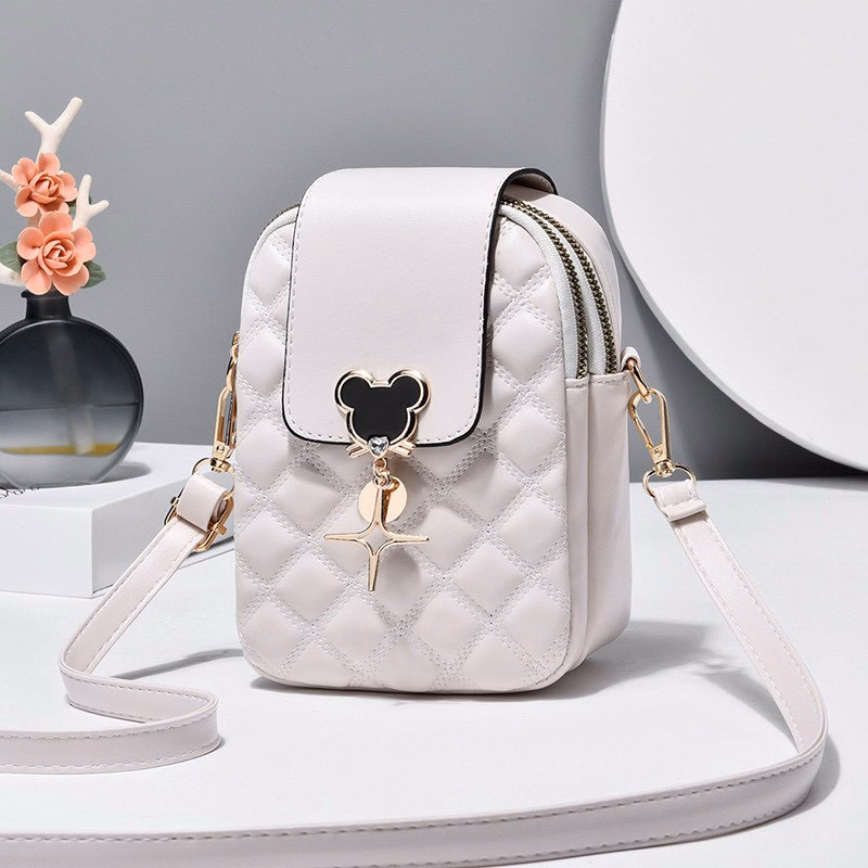 Túi Đựng Điện Thoại Trang Trí Hình Mèo Cute Wh68, W218 - Winnie House - Ảnh 3