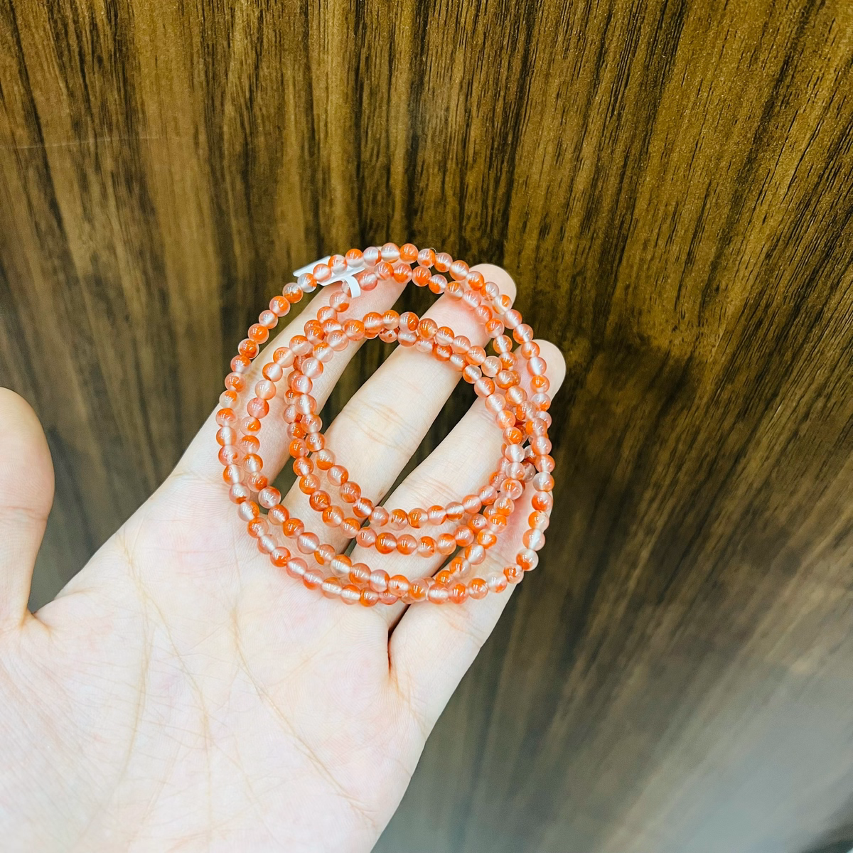 Vòng Tay Đá Mã Não Lam Hồng Thiên Nhiên - Thắng Giang - Ảnh 2