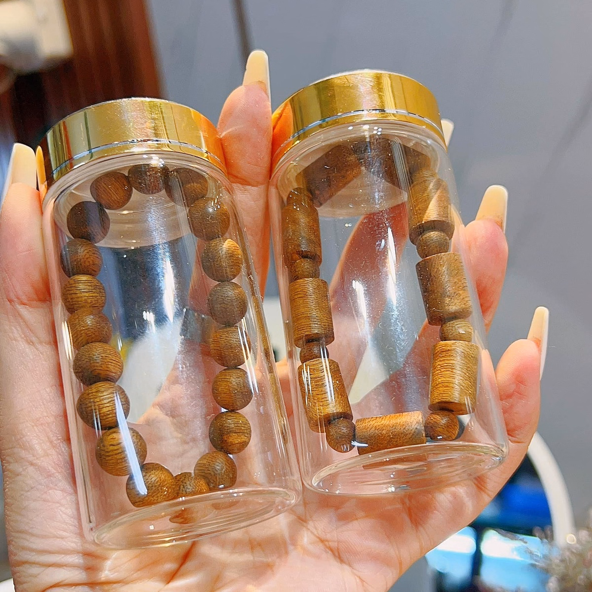 Vòng Tay Trầm Hương Tốc Rừng Thiên Nhiên Vip 1 - Thắng Giang