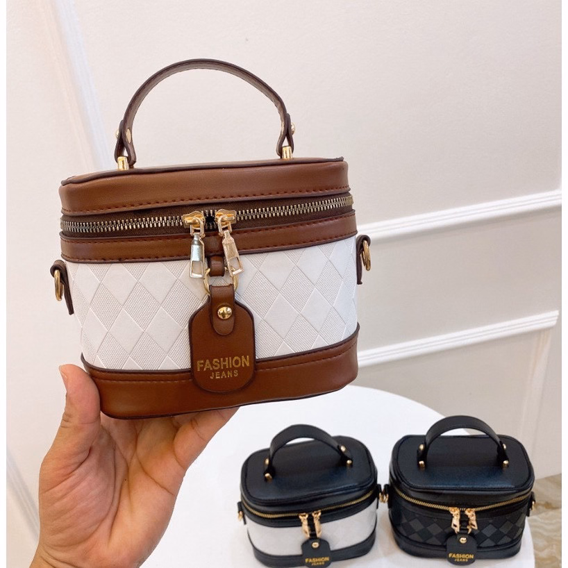 Túi Đeo Chéo Da Trơn Mềm Dáng Hộp Wh80 - Winnie House - Ảnh 5