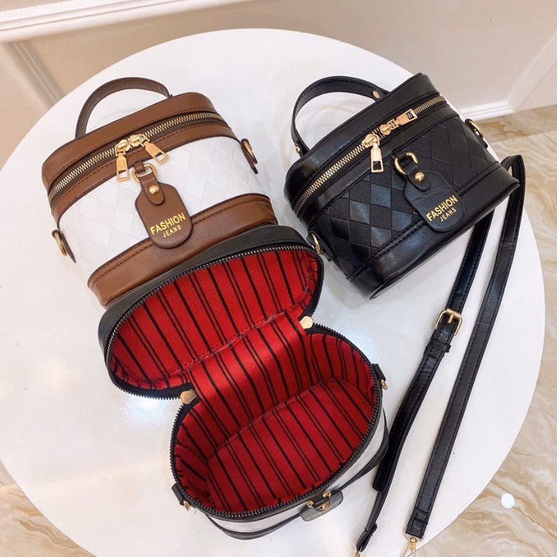 Túi Đeo Chéo Da Trơn Mềm Dáng Hộp Wh80 - Winnie House - Ảnh 2