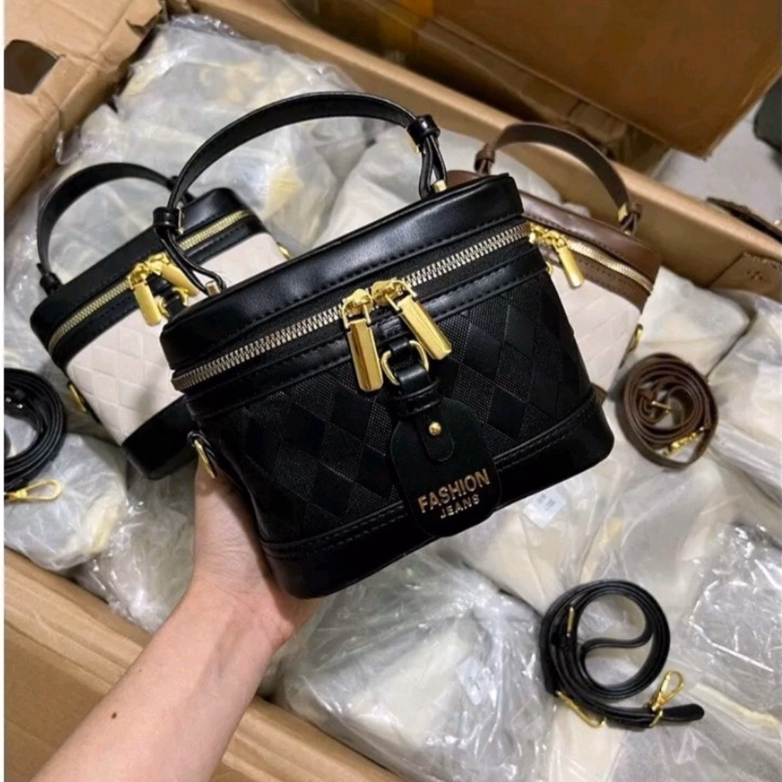 Túi Đeo Chéo Da Trơn Mềm Dáng Hộp Wh80 - Winnie House - Ảnh 6