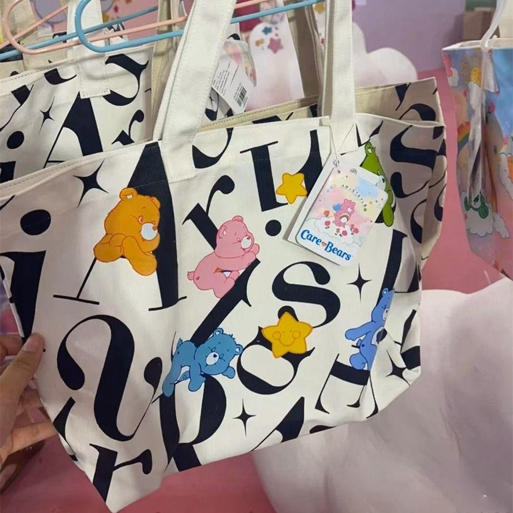 Túi Tote Đeo Vai In Họa Tiết Gấu Thái Lan Dễ Thương Wh82 - Winnie House - Ảnh 7