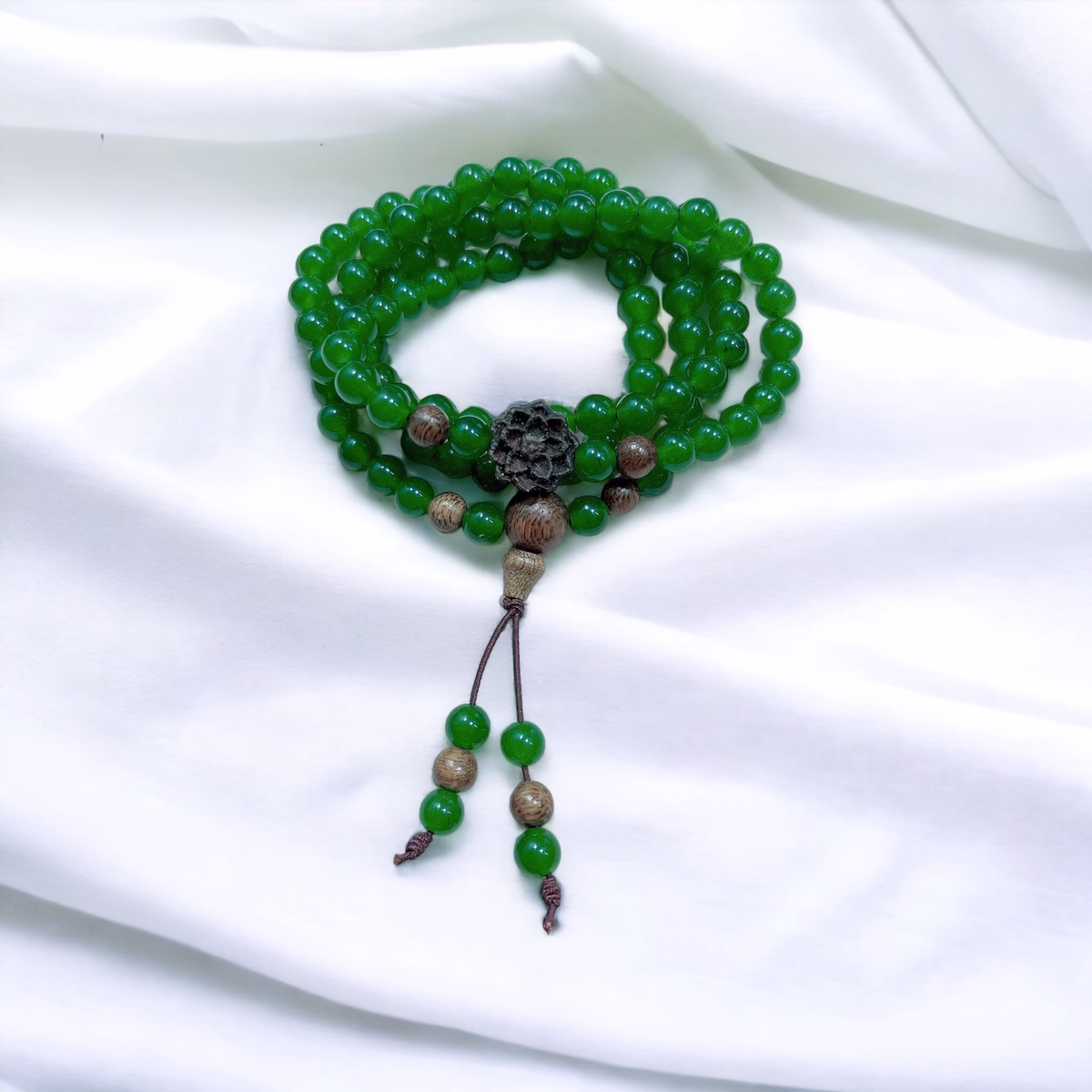 Vòng Tay Đá Thiên Nhiên Phối Sen Trầm Tốc - Thắng Giang - Ảnh 14