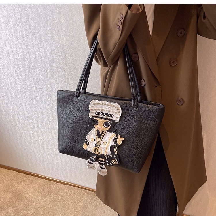 Túi Đeo Vai Nữ Công Sở Da Mềm Trơn Phong Cách Hàn Quốc 559 - Larita Fashion - Ảnh 2