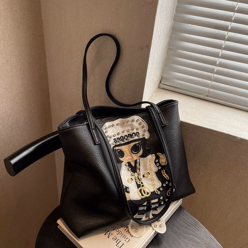 Túi Đeo Vai Nữ Công Sở Da Mềm Trơn Phong Cách Hàn Quốc 559 - Larita Fashion - Ảnh 5