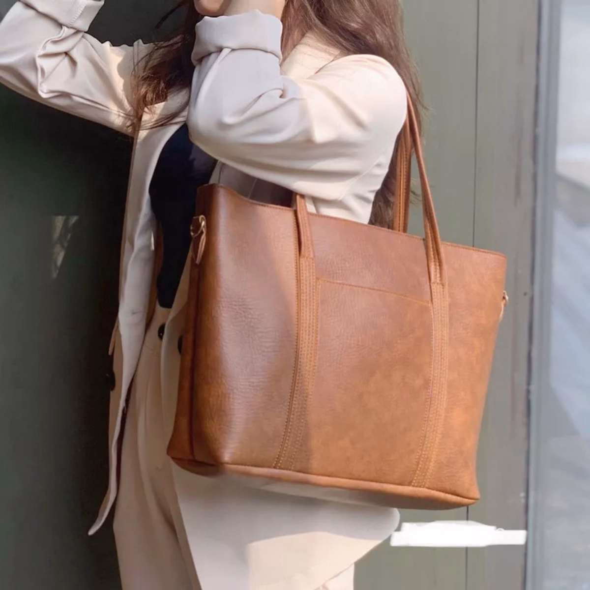 Túi Tote Công Sở Đựng Vừa Laptop, Sách Vở Wh86 - Winnie House - Ảnh 6