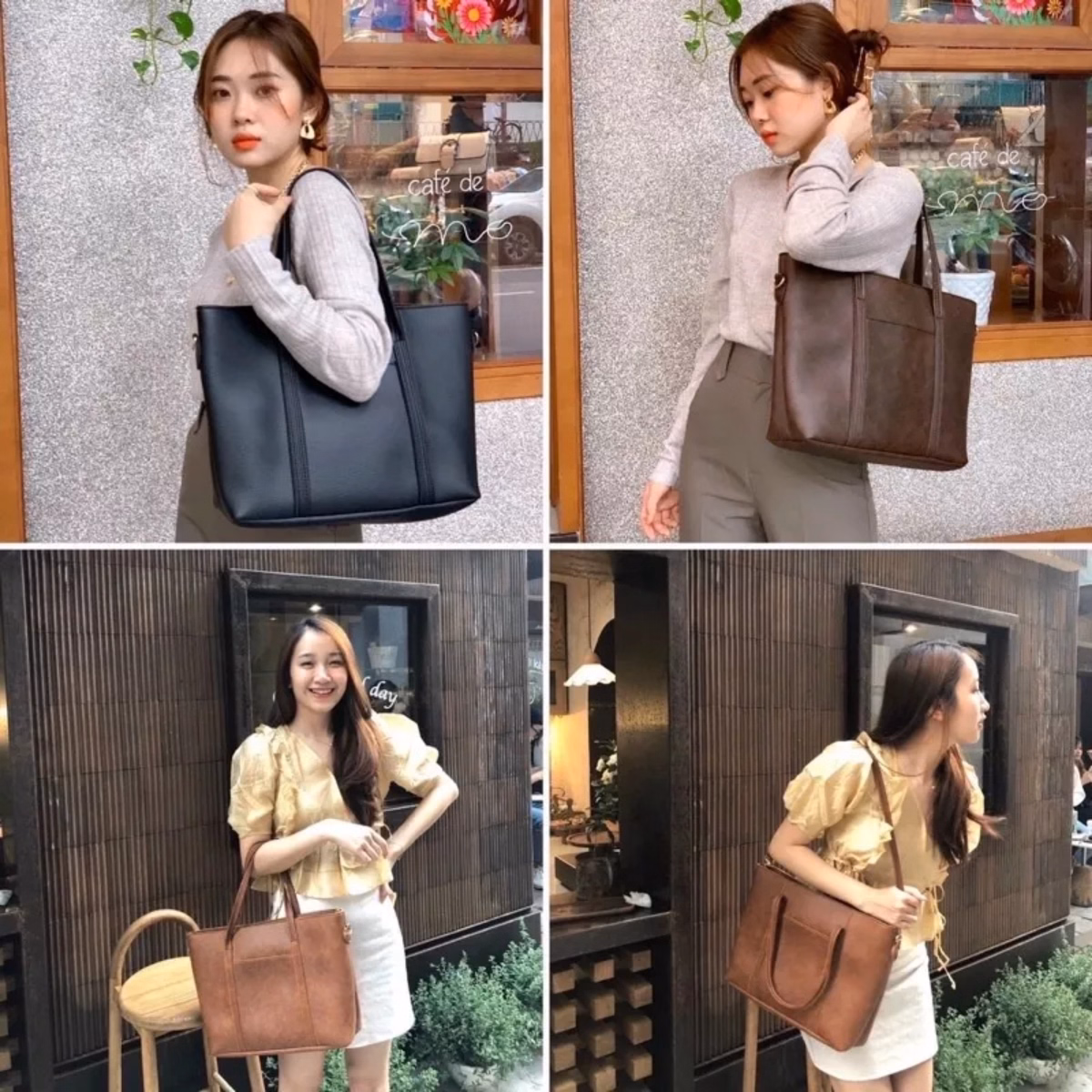 Túi Tote Công Sở Đựng Vừa Laptop, Sách Vở Wh86 - Winnie House - Ảnh 13