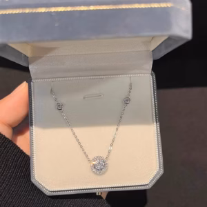 Dây Chuyền Liền Mặt Tim Tròn Bạc Ta - Thắng Giang