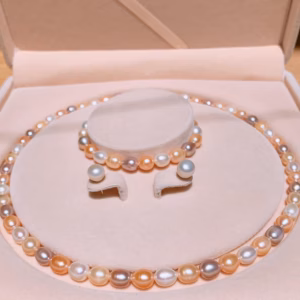 Bộ Trang Sức Trai Nuôi Dáng Xoài Tứ Quý - Thắng Giang