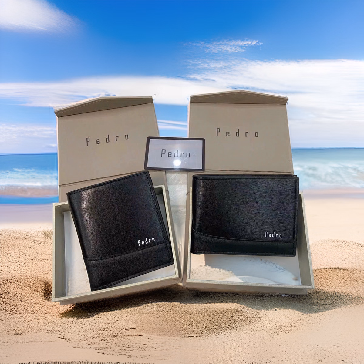 Ví Da Nam Cao Cấp Quảng Châu Có Hộp Đựng Sang Trọng Wh123 - Winnie House