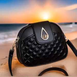 Túi Đeo Chéo Khóa Giọt Lệ 3 Ngăn Da Pu Mềm Siêu Xinh Wh127, W622 - Winnie House