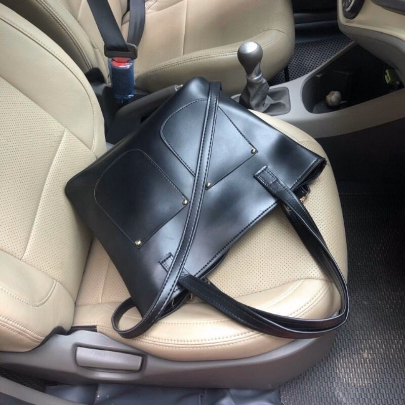 Túi Tote Đeo Vai, Đeo Chéo Công Sở Vừa A4 Wh130-W07 - Winnie House - Ảnh 6