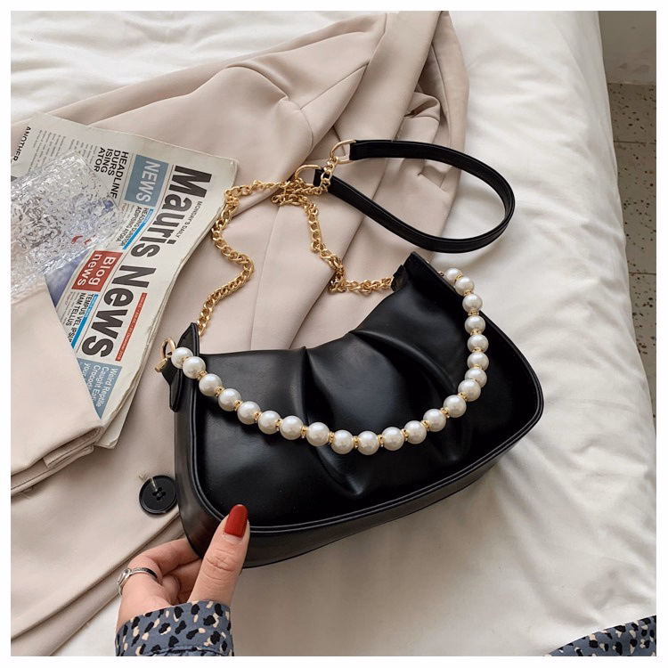 Túi Kẹp Nách, Đeo Vai Đeo Chéo Nữ Quai Ngọc Sang Trọng 304 - Larita Fashion - Ảnh 8