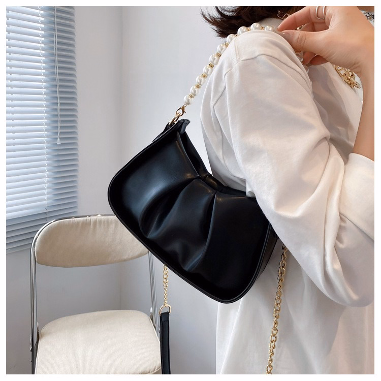 Túi Kẹp Nách, Đeo Vai Đeo Chéo Nữ Quai Ngọc Sang Trọng 304 - Larita Fashion - Ảnh 9