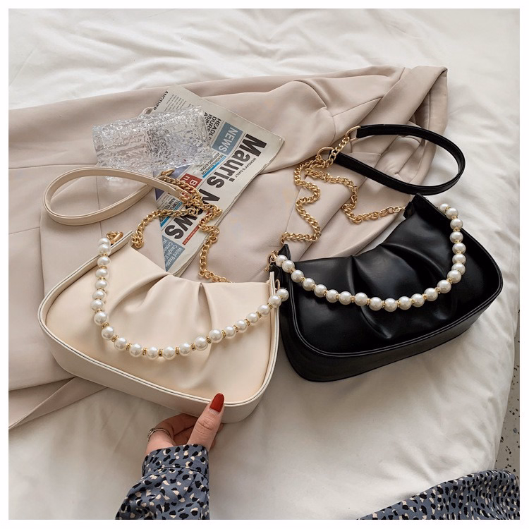 Túi Kẹp Nách, Đeo Vai Đeo Chéo Nữ Quai Ngọc Sang Trọng 304 - Larita Fashion - Ảnh 13