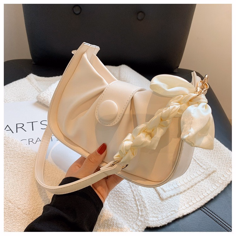 Túi Kẹp Nách Nữ Xách Tay Quai Phối Nơ Tiểu Thư Xinh Xắn 409 - Larita Fashion - Ảnh 4