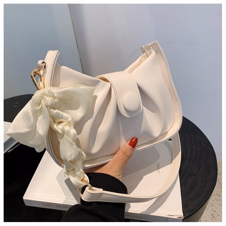 Túi Kẹp Nách Nữ Xách Tay Quai Phối Nơ Tiểu Thư Xinh Xắn 409 - Larita Fashion