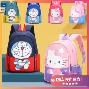 Balo Đi Học Cho Bé Siêu Nhẹ, Chống Thấm Nước, Phản Quang Phát Sáng, Hình Doraemon, Hello Kitty Thời Trang, Xinh Xắn Bhs82-Bh Kids