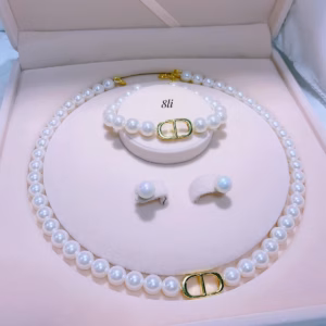 Bộ Trang Sức Ngọc Trai San Hô Khóa Cd - Thắng Giang