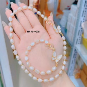 Bộ Ngọc Trai Dị Nuôi Nước Ngọt Thiên Nhiên Khóa Bướm - Thắng Giang