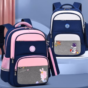 Tặng Kèm Hộp Bút - Balo Happy Chống Gù, Chống Thấm Nước , Phản Quang Phát Sáng Ban Đêm, Thiết Kế Theo Tiêu Chuẩn Nhật Bản Phù Hợp Với Học Sinh Tiểu Học, Hoạt Hình 3D Siêu Nhẹ Bhs100-Bh Kids