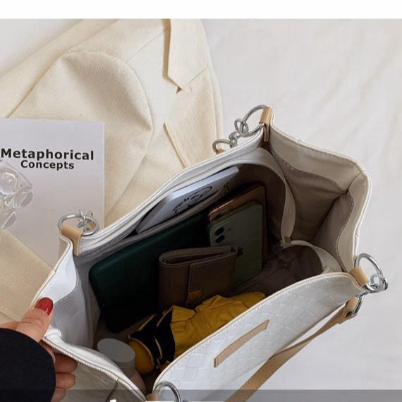 Túi Tote Công Sở Đựng Vừa A4, Đi Làm Đi Chơi Du Lịch Wh139, W205 - Winnie House - Ảnh 9