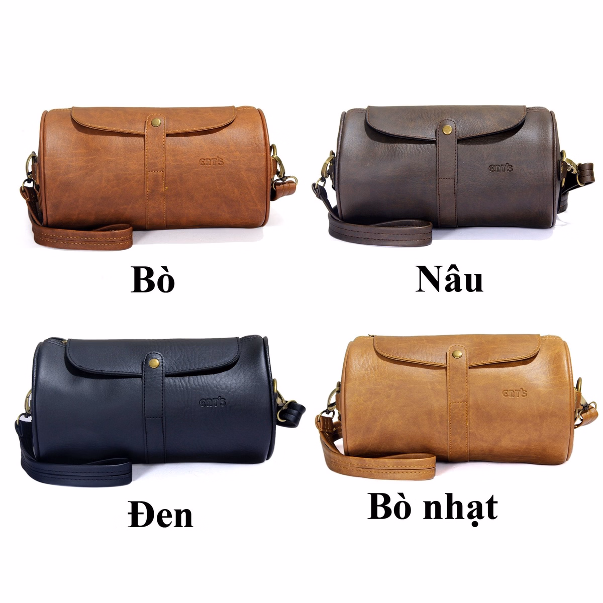 Túi Trống Đeo Chéo Unisex Cá Tính Cnt Tđx62 - Cnt